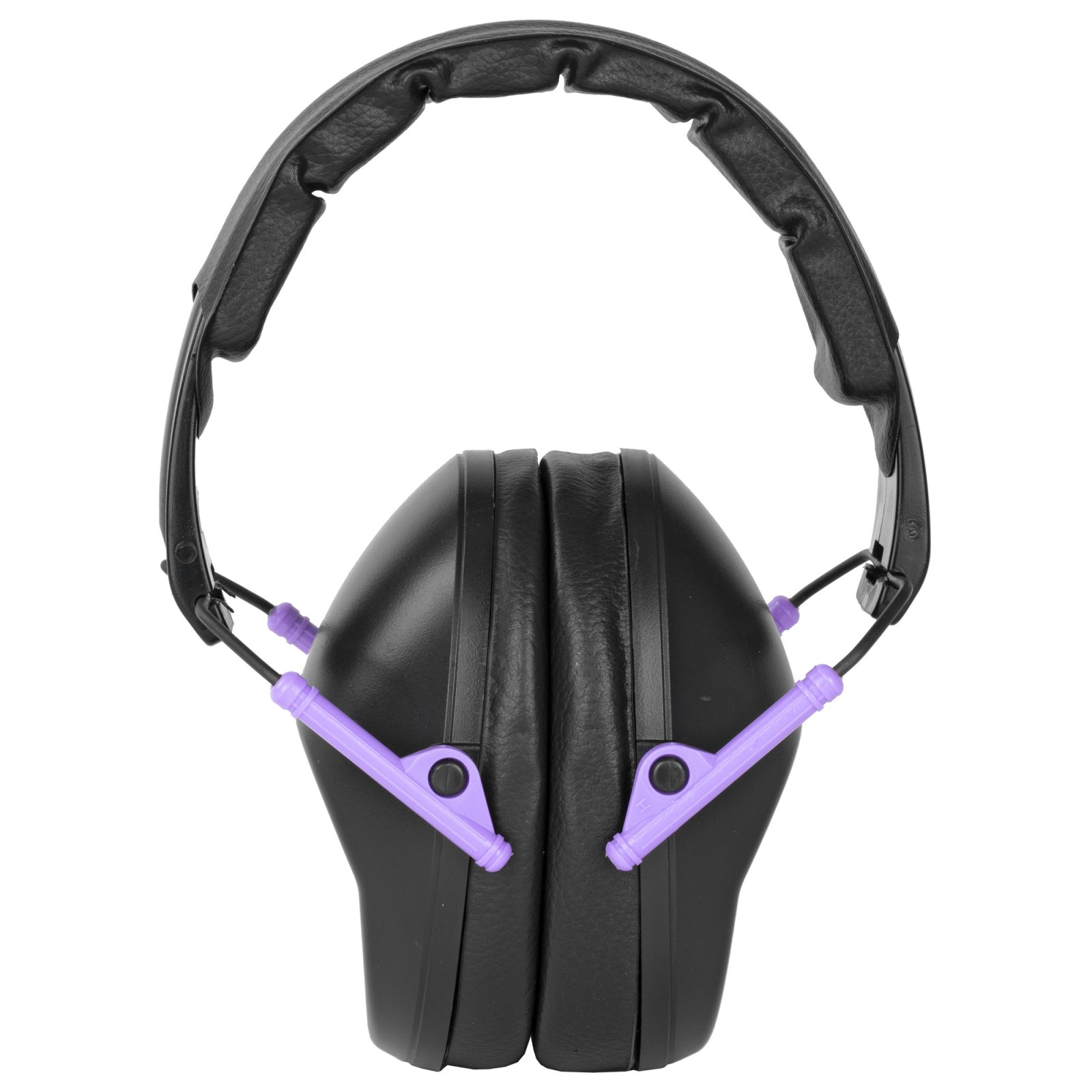 Walkers Game Ear / GSM Outdoors GWPFPM1BKPU PROLOW FLD MUFF PUR - Walker's