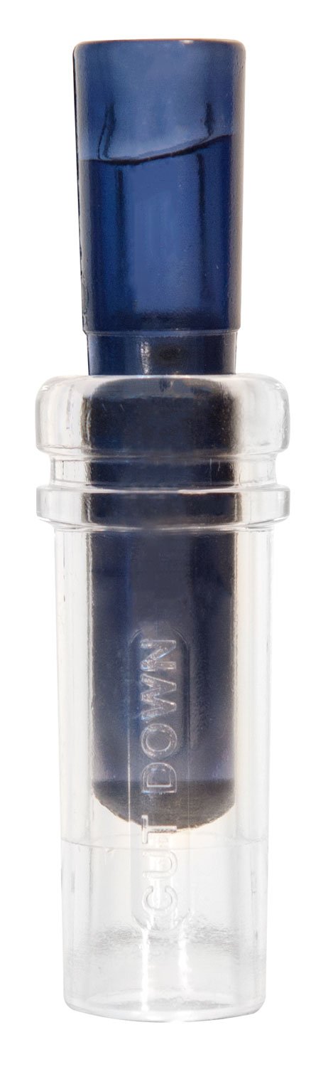 Duck Commander Cut Down 2.0 Double Reed Duck Call Blue Polycarbonate