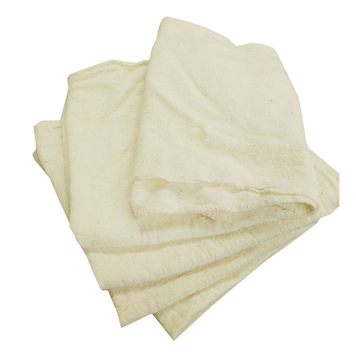 Brownells Non-Dyed Shop Cloths 13"X13" 12/PACK - Brownells