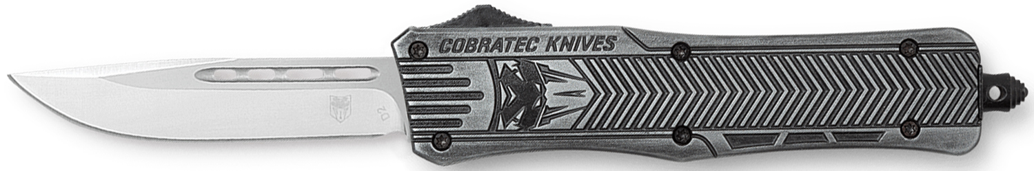 Buy CobraTec MSWCTK1MDNS CTK-1 3" D2 Steel OTF Knife, American Flag Handle online