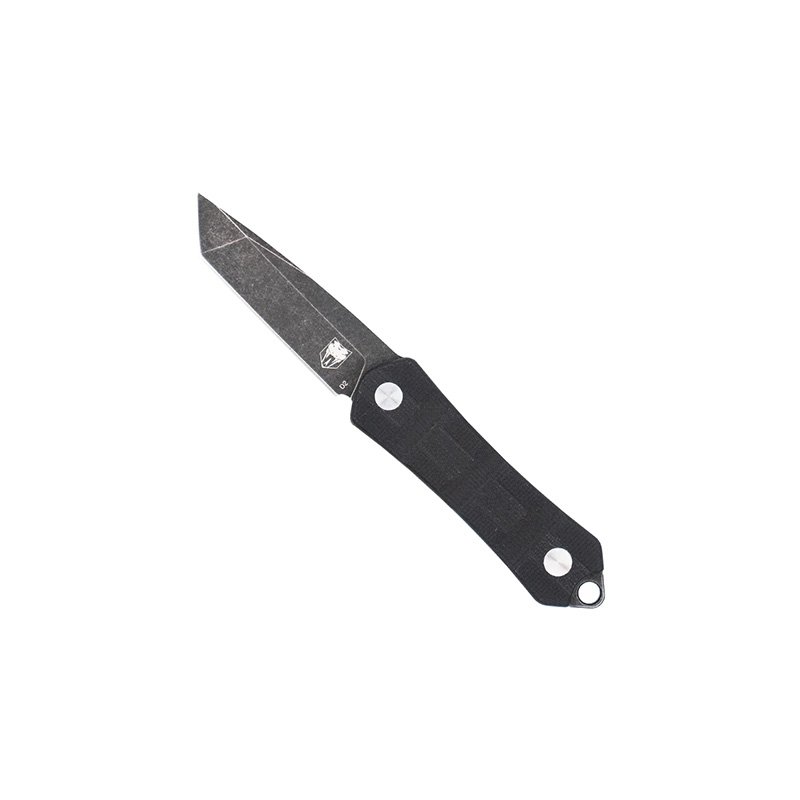 CobraTec CTGRDTNS Guardian Neck Knife 1.99" Tanto D2 Steel Tan EDC
