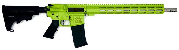 GLFA GL15223SSSZOM Zombie Splatter AR-15 .223 Wylde 16" HBAR Cerakote