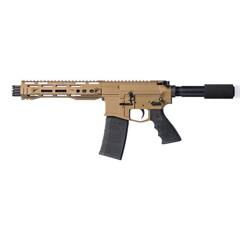 Juggernaut CA Roster AR-15 Handgun 5.56 10rd Magazine 8.5 Barrel Cerakote Magpul FDE - Juggernaut Tactical - 5.56
