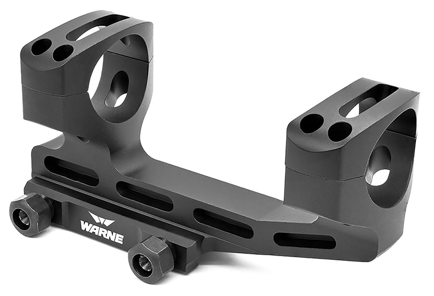 Warne SHXSKEL30TW X-SKEL 30mm Scope Mount Black Anodized 1.9" Aluminum - Warne - X-SKEL