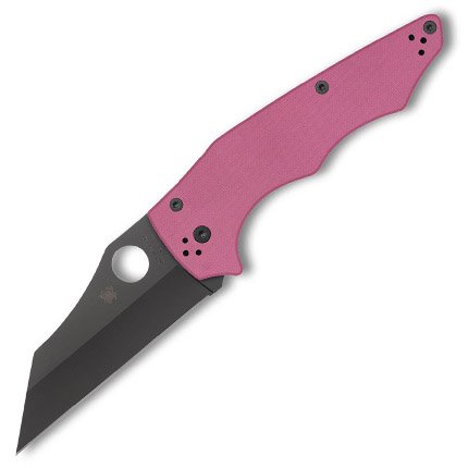 Spyderco C253GPNBKP Yojumbo Sprint Pink G-10 3.98" CPM S30V Blade - SPYDERCO