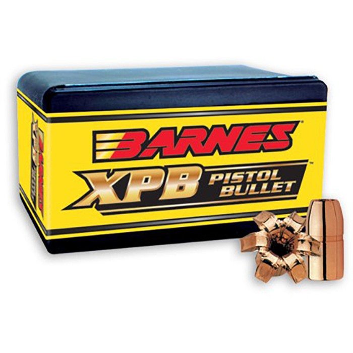 Barnes Bullets 500 S&W Magnum XPB 275 Grain 20 Rounds Lead-Free - Barnes Bullets - 500 S&W