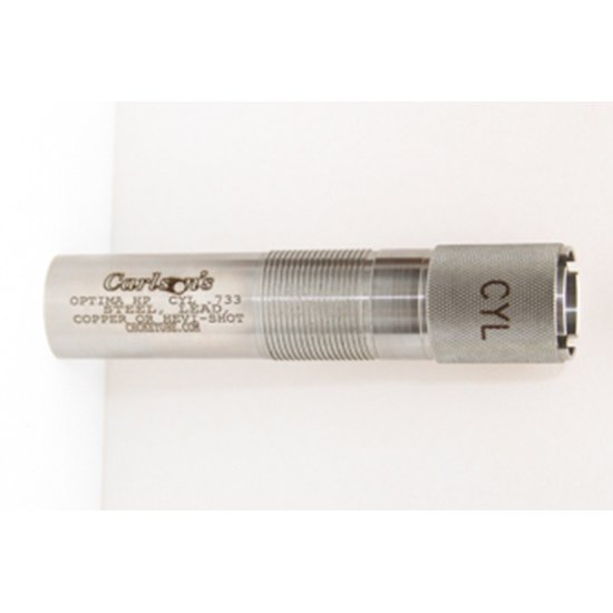 Carlson's 65006 Beretta Optima HP 12GA Sporting Clay Full Choke Tube, 17-4 Stainless Steel, Knurled End, Lifetime Warranty