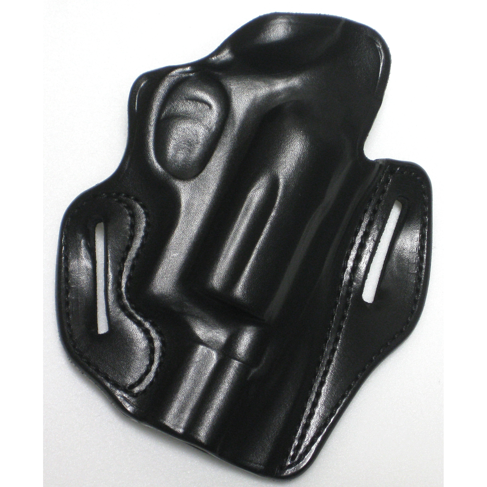 DeSantis 002BAI6Z0 Speed Scabbard RH Leather Holster for 2" Judge PD