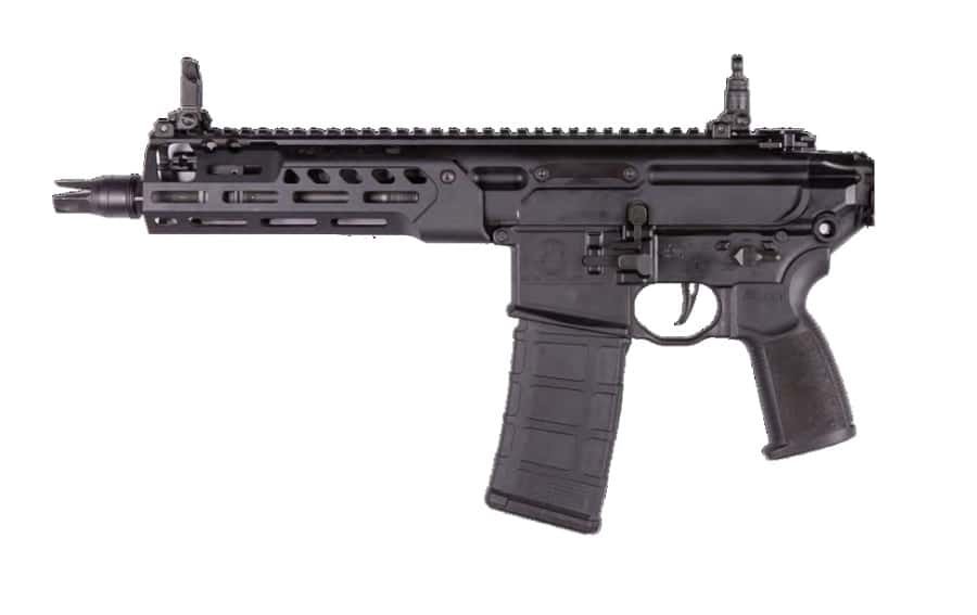 Sig Sauer WPMCX-556N-9B-LT MCX Rattler LT 223/5.56 9" Black Pistol - Sig Sauer - 223 Rem | 5.56 NATO