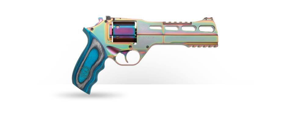 Chiappa 340.301 Rhino 60DS Nebula .357 Mag 6" Revolver Fiber Optic Sight - Chiappa Firearms - 357 Magnum | 38 Special