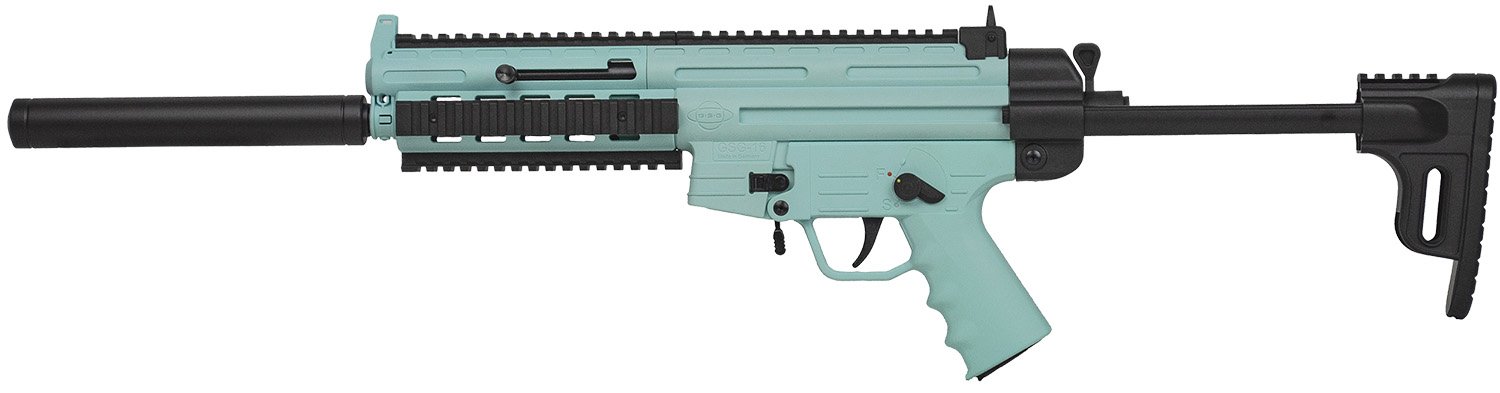 GER GGSG1610M GSG-16 Semi-Auto 22LR 16.25" 10+1 Black Rifle - Gerber - 22 LR