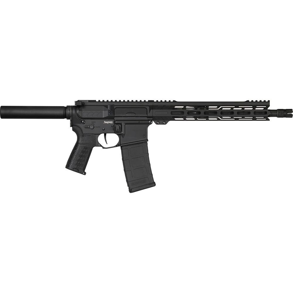 CMMG Banshee Mk4 30AD60F-AB 300AAC 12.5" 30RD Pistol Tube Black - CMMG - .300 BLK