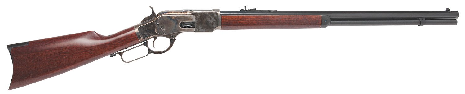 Cimarron 1873 Sporting Rifle 45 Long Colt 24.25 in. Walnut Case Hardened