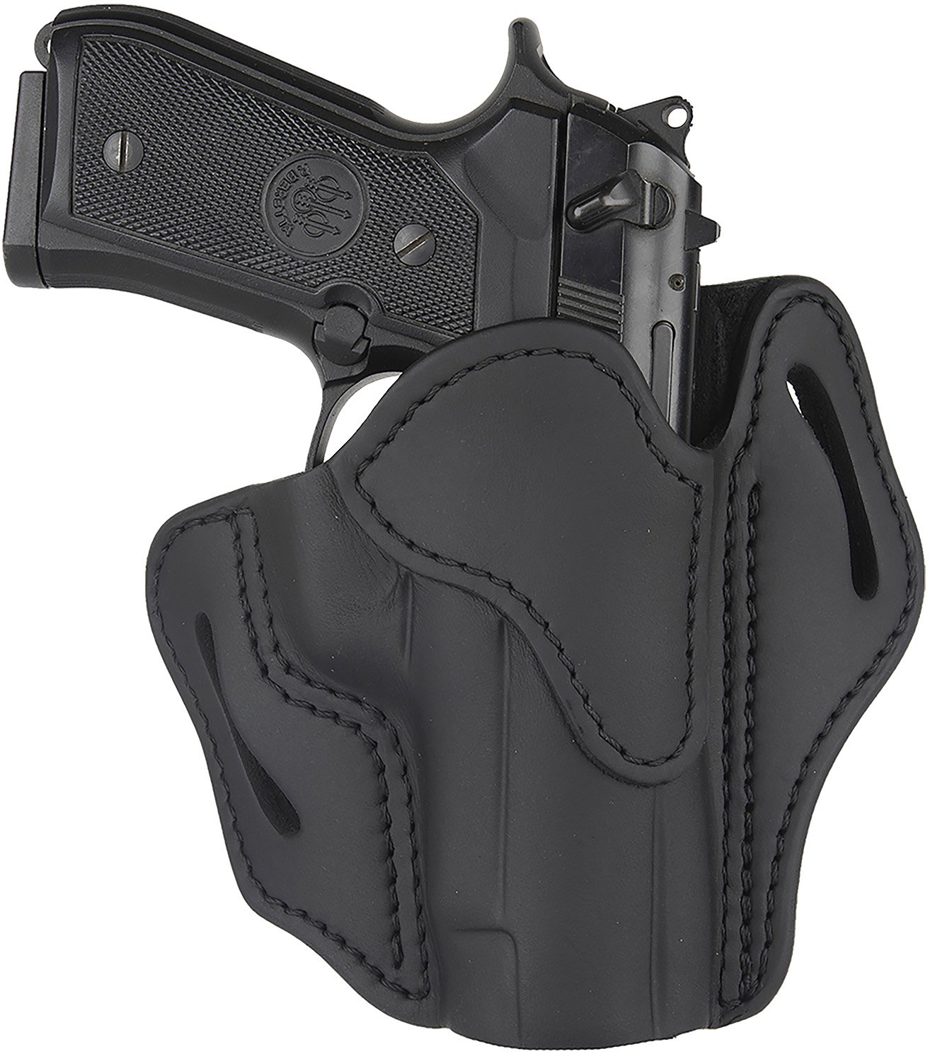 1791 Gunleather OR-BH2.3-SBL-R Optic Ready Holster Stealth Black RH - 1791 Gunleather - STEALTH BLACK
