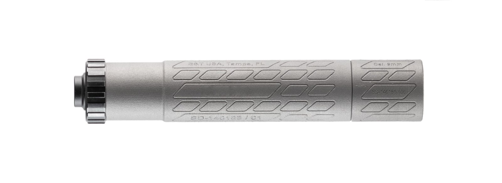 B&T Print-X Impuls 45 M(Ti) Direct Thread Suppressor .45 ACP Titanium Gr... - B&T USA - 9mm