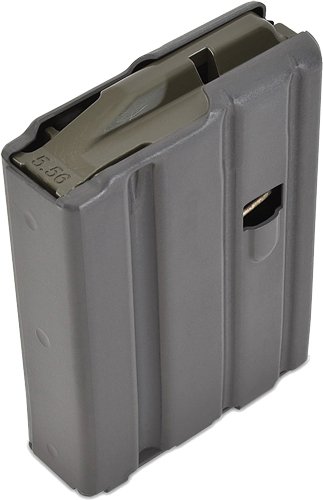 D&h Tactical Magazine 5.56X45 10RD Aluminum Grey AR15