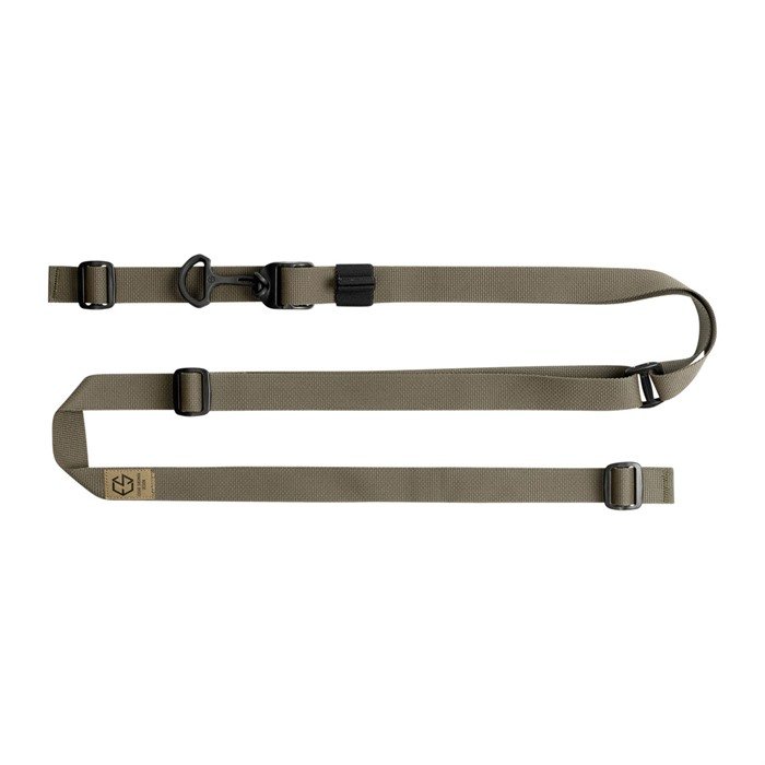 Edgar Sherman ESD-SL-RGB Two-Point Sling, Ranger Green/Black - Edgar Sherman Design