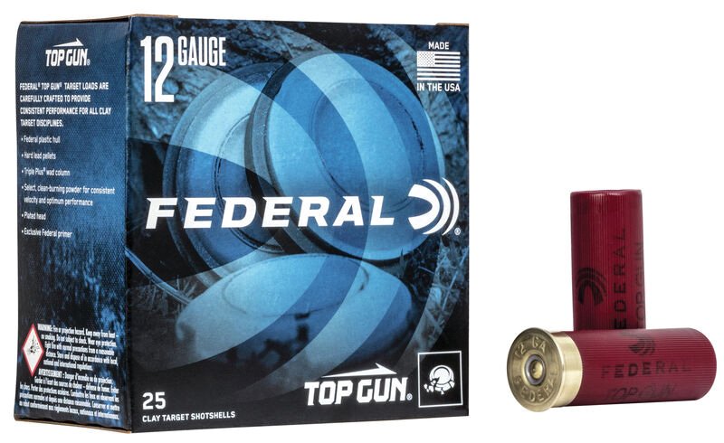 Federal TGL12 9 Top Gun Light 12ga 2.75" 2.75dr 1 1/8 9 - Federal Premium Ammunition - 12