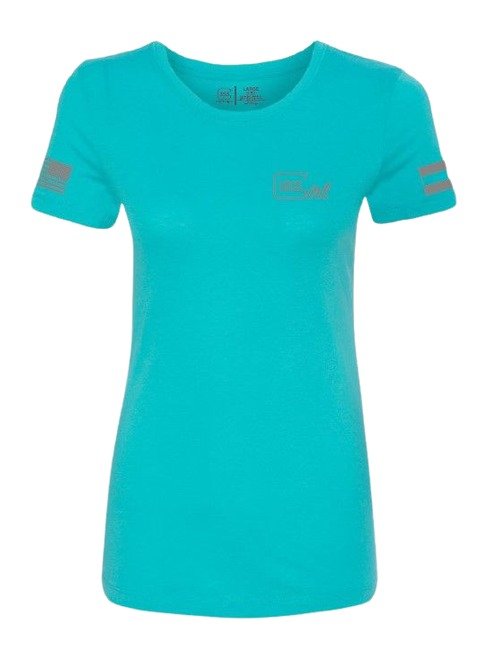 Buy Glock AP96447 Glock GIRL FLAG TEE 2XL TEAL online