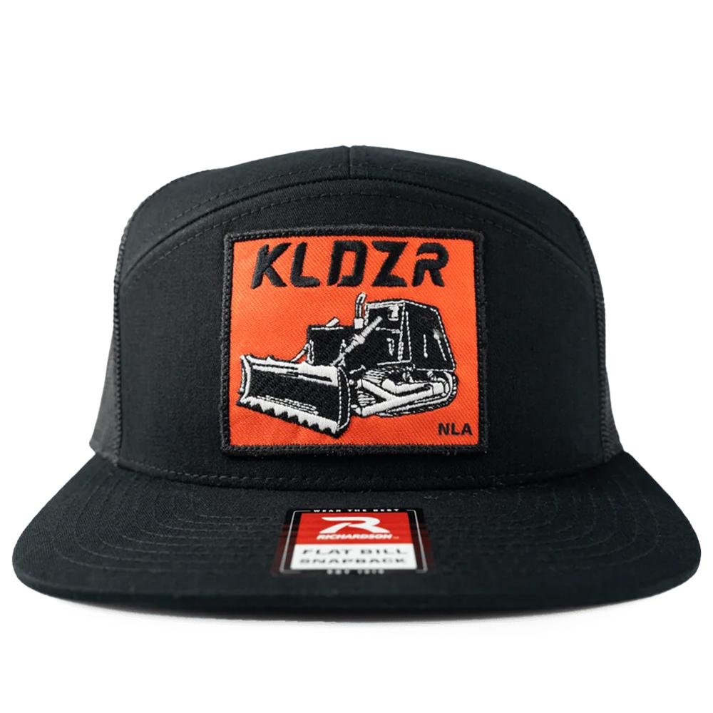 Nine Line Killdozer 7-Panel Richardson Trucker Hat Black - Nine Line Apparel