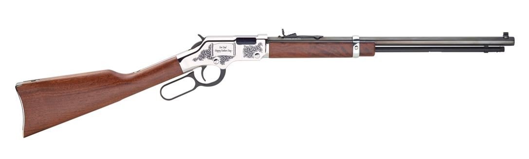 Henry H004SFD Golden Boy .22LR 20in Octagon Lever Action 16rd Blued/Walnut - Henry Repeating Arms - 22 LR