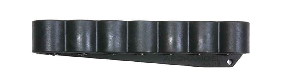 ProMag Archangel 12 Gauge Shell Carrier, Mossberg 500/590 Shotguns, 7 Round Capacity, Precision Molded Polymer, Aluminum Mounting Plate, USA Made - Pro-Shot Products - BLACK