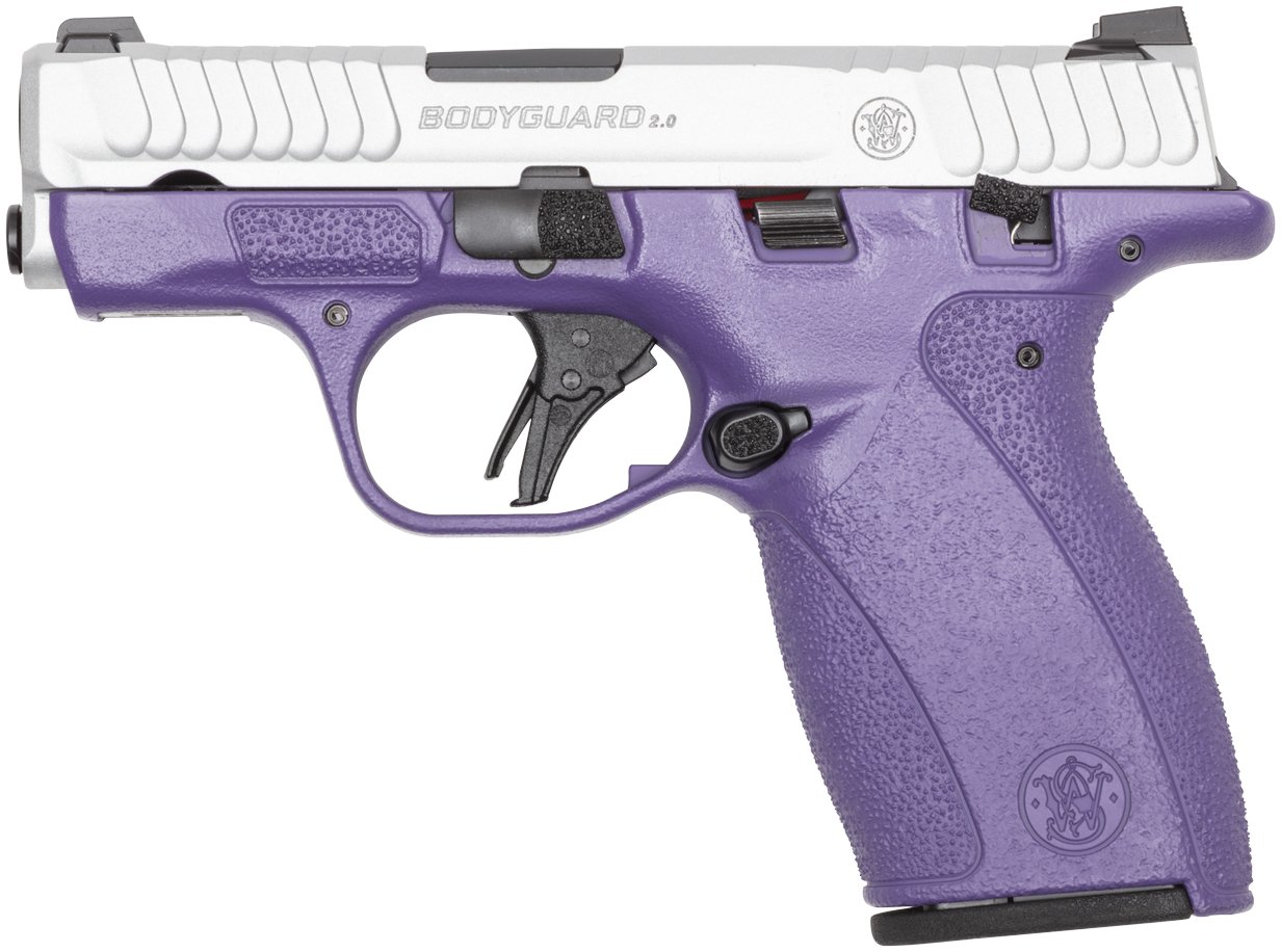 Smith Wesson M&P Bodyguard 380 Auto Purple Satin Alum - Smith & Wesson - 380 AUTO