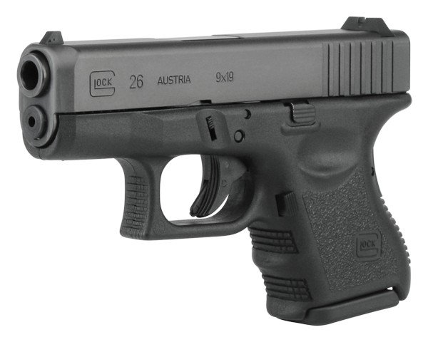 Glock Model 26 9mm 3.46" 10 Round Pistol PI2650201