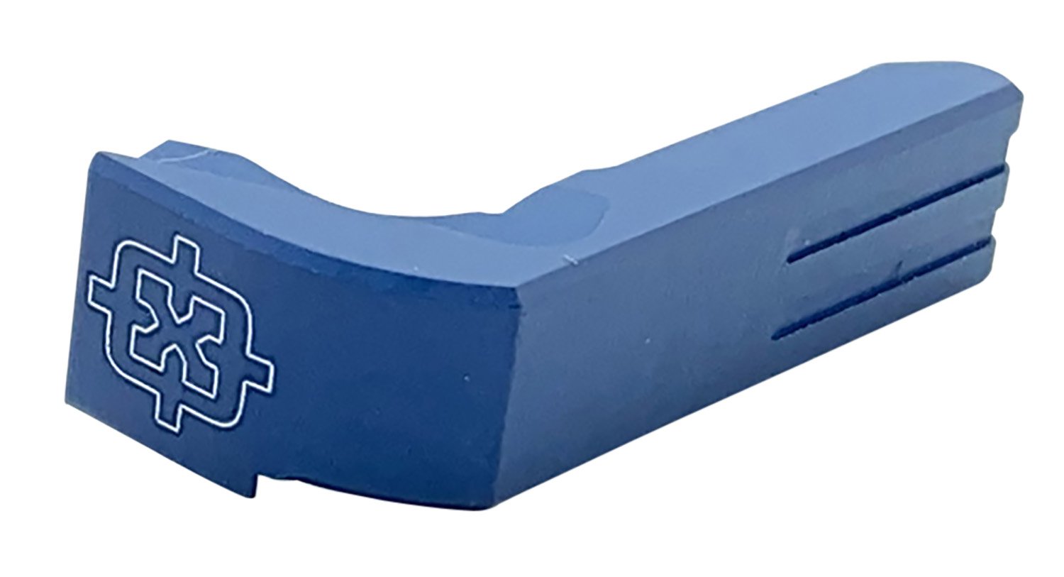 Buy Cross Armory CRGMCBL Extended Mag Catch Blue Anodized Aluminum Glock Gen1-3 online