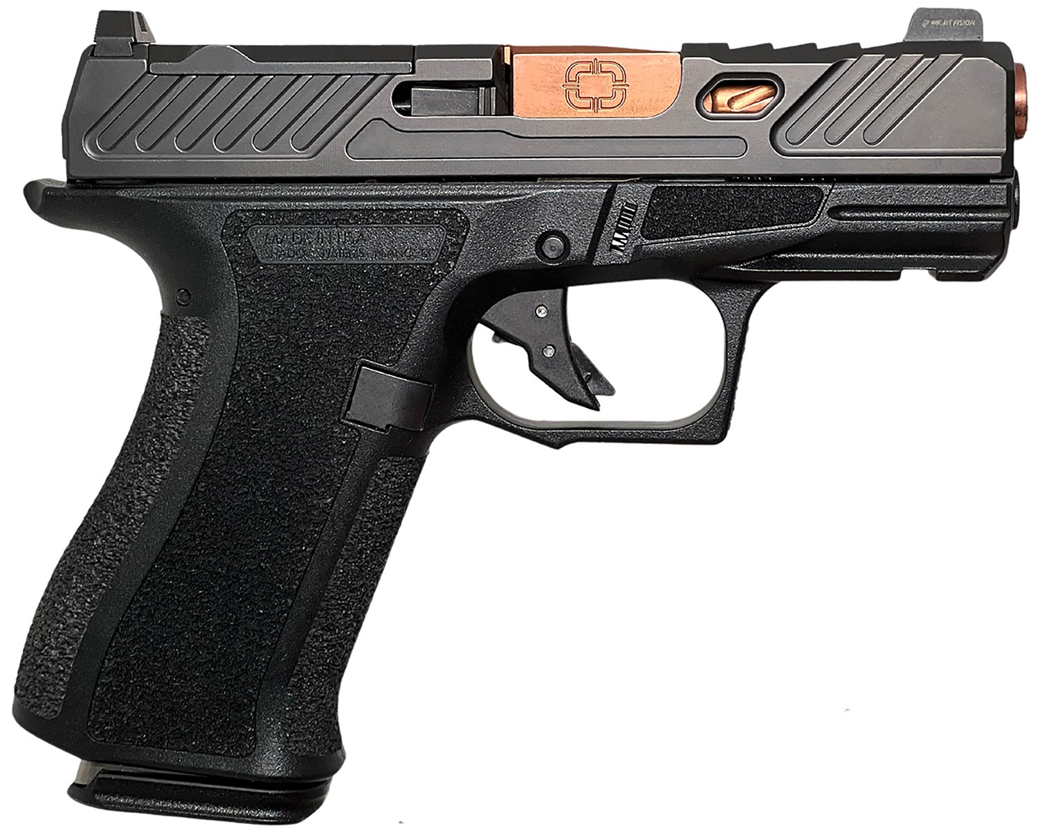 Shadow Systems SS5039 CR920X 9mm 3.41" 10+1 Bronze/Black Night Sights - Shadow Systems - 9mm