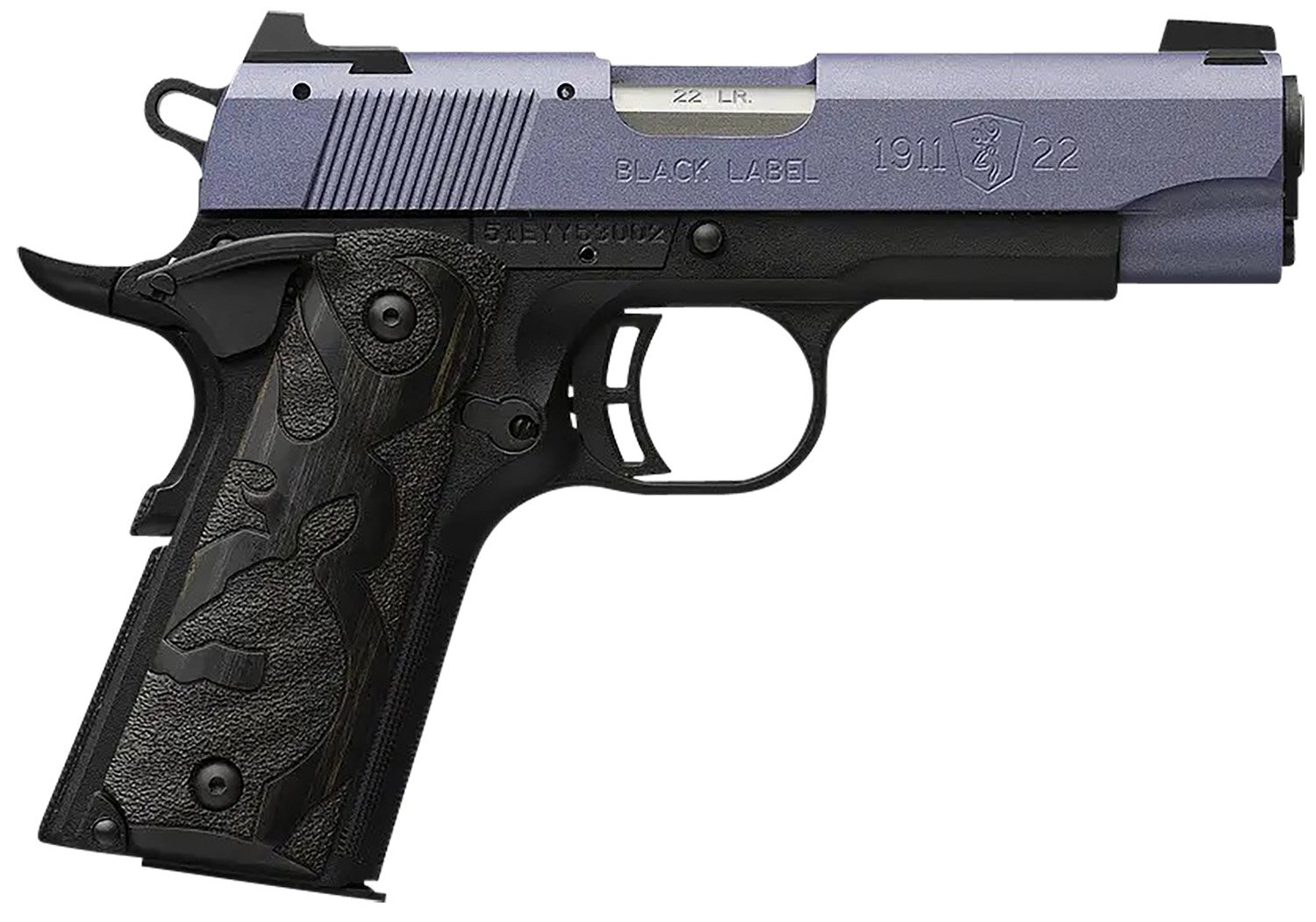 Browning 1911-22 Black Label Compact .22 LR Pistol - Browning - 22 LR