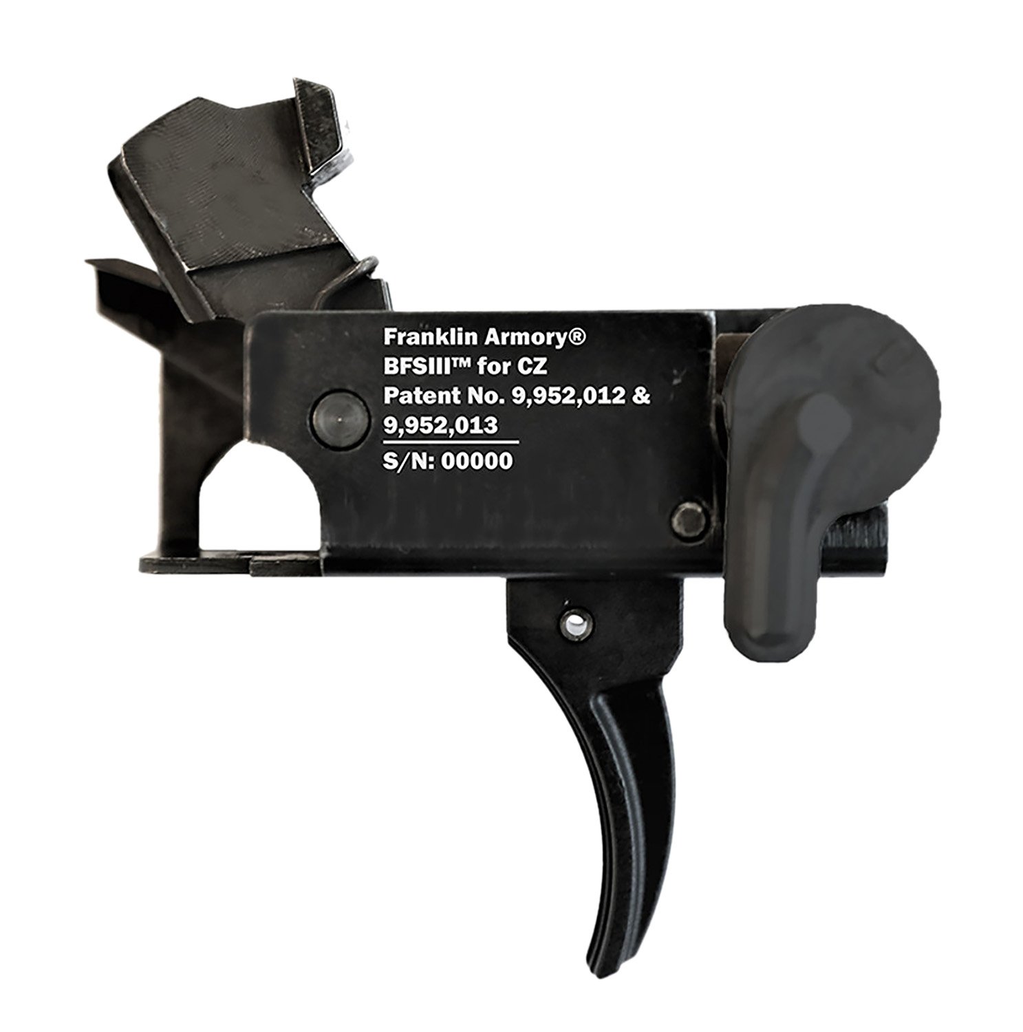 Franklin Armory FRA 06-50000-BLK BFSIII CZ Scorpion Binary Trigger Curved