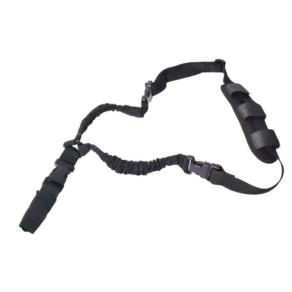 Rukx Gear ATICT1PSB Tactical Single Point Sling 1.25" Black Nylon - American Tactical Imports