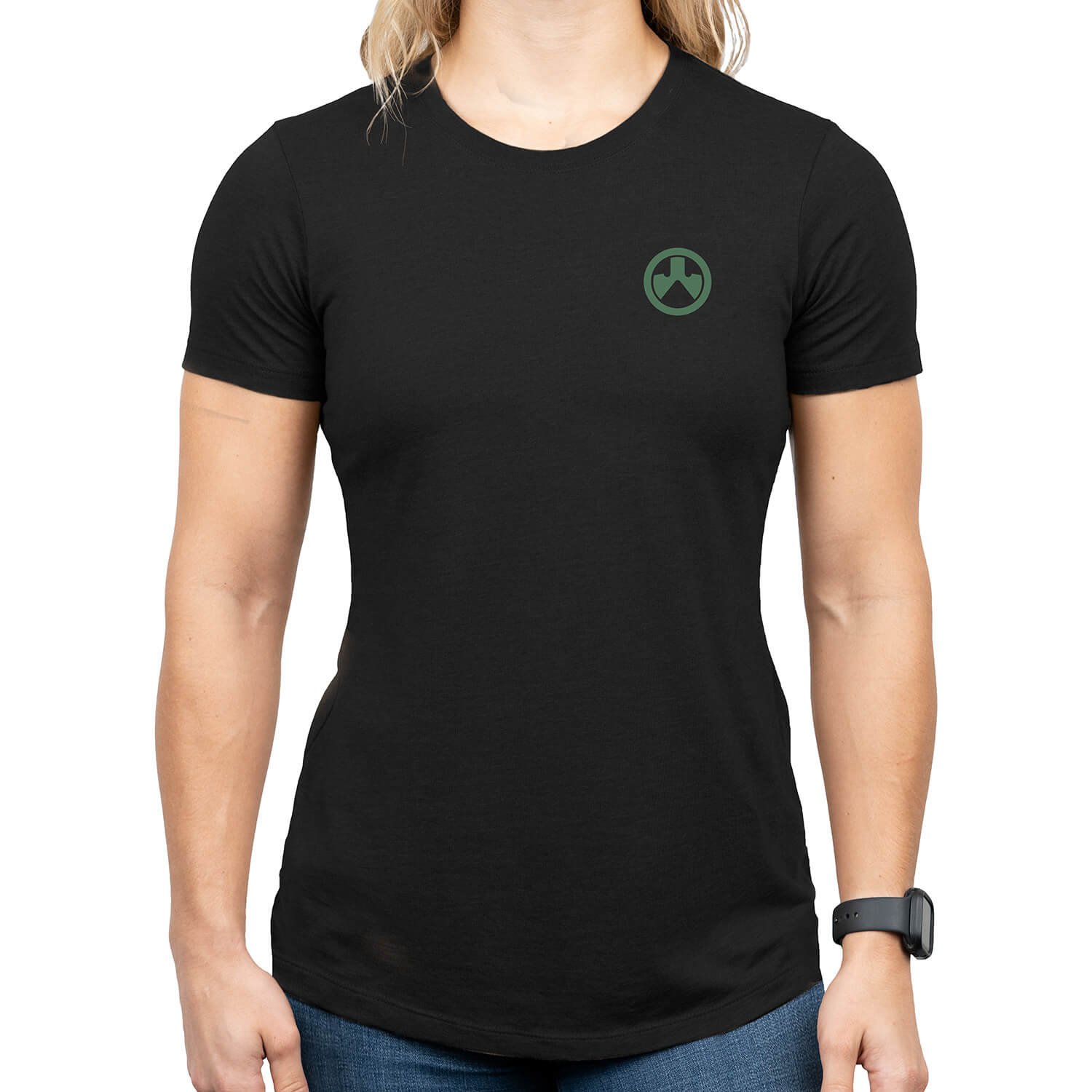 Magpul MAG1341-001-3X Women's Black T-Shirt 3XL Cotton/Poly Blend