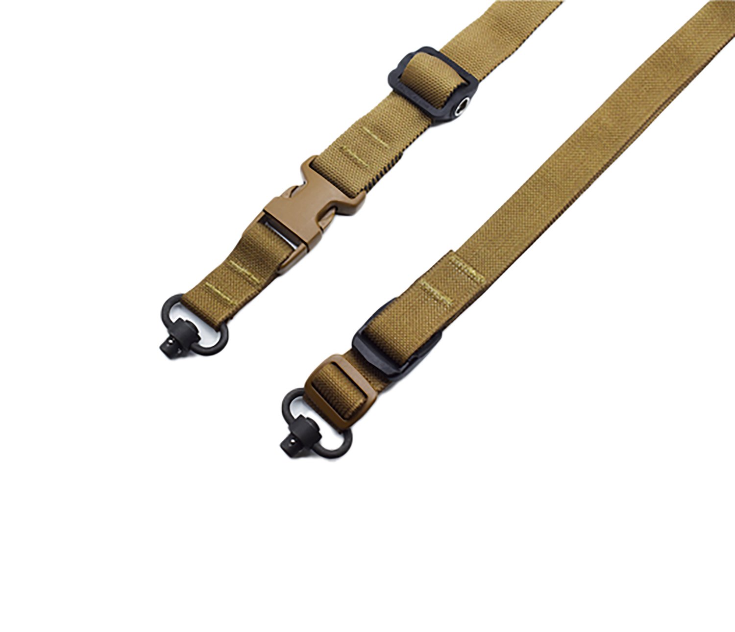 Tac Shield T6031CY 2N1 Warrior Sling QD Push Button Padded Coyote - Tac Shield