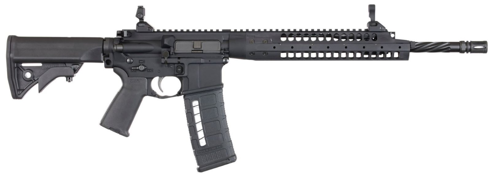 LWRC SIX8A5RB16CAC 6.8mm SPC 16.1" Black Rifle 10+1 Semi-Auto - LWRC International - 6.8mm SPC