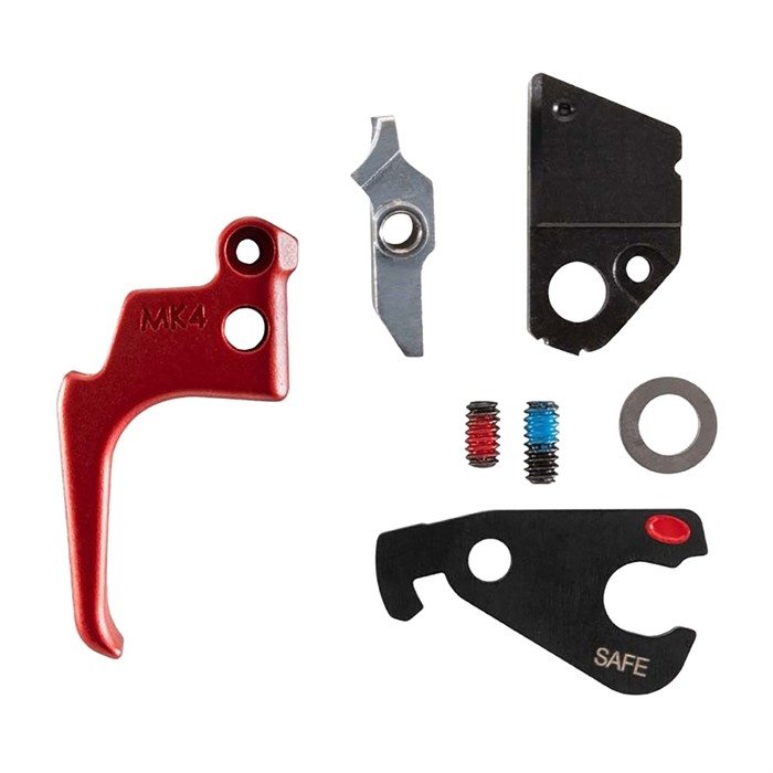 Apex Tactical 117-154 Competition Action Kit Ruger MKIV/MKIV 22/45 Red - Apex Tactical Specialties