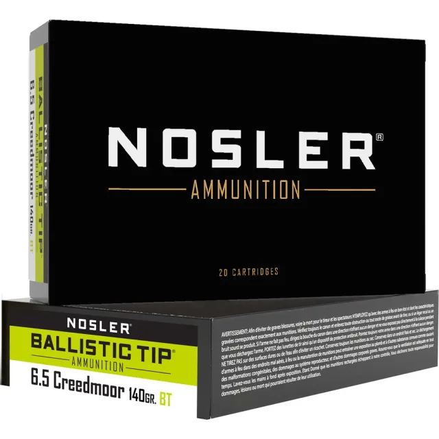 Buy Nosler Ballistic Tip BT SP 6.5mm Creedmoor 140 gr 20 rd online