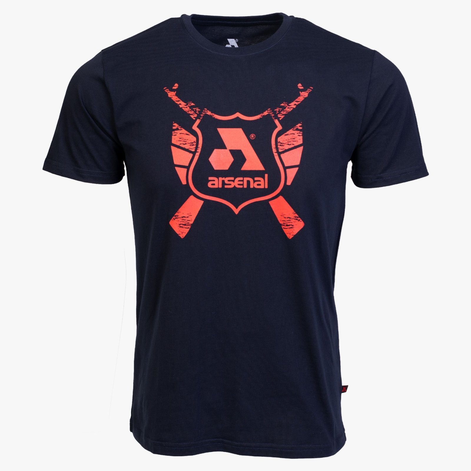 Arsenal Small Blue Cotton Relaxed Fit Classic T-Shirt