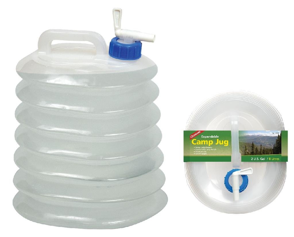 Buy COGHLAN'S 9737 2 Gal Expandable Camp Jug Press-Flow Spout online