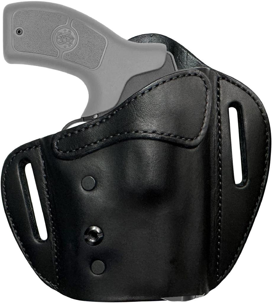 URBAN LLOWB210BKR Black RH Revolver OWB Holster