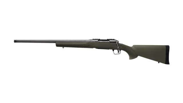 Savage 58308 110 Trail Hunter 7MM PRC Rifle, Tungsten Cerakote, OD Green - Savage Arms - 7MM PRC for sale at TheGunDock
