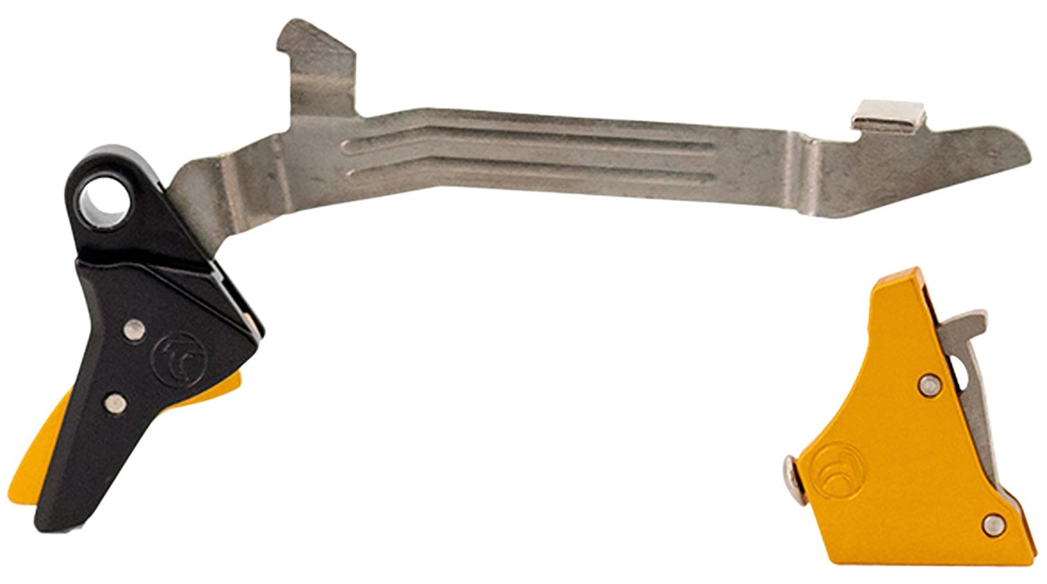 Timney ALPHAGLOCK34LRGGOLD Alpha Competition Trigger 45 ACP/10mm Gold