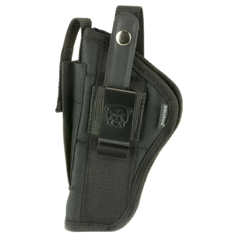 Bulldog FSN31 Extreme OWB Holster Black Nylon Ambidextrous 4-4.5" Barrel - Bulldog - BLACK