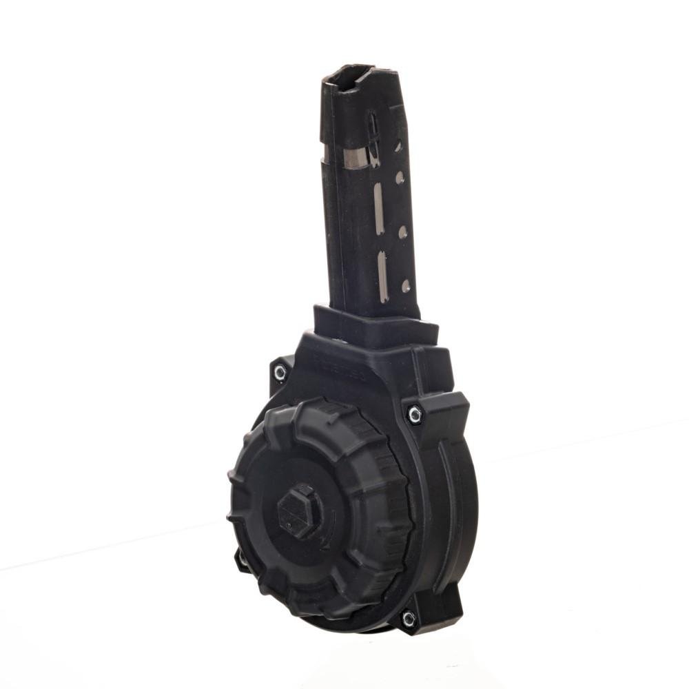 Buy ProMag Glock 20 10mm Drum Magazine, 50 Rounds, DuPont Zytel Polymer, Heat-Treated Stainless Steel Spring, USA-Made online