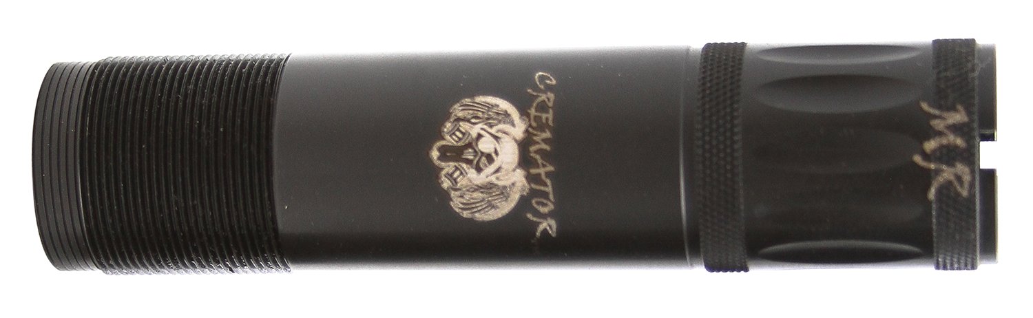 Carlson's Cremator 12 Gauge Choke Tube, Mid-Range, Non-Ported, Black, Triple Shot Technology, 17-4 Stainless Steel, USA Made, Lifetime Warranty - Carlson - 12 GAUGE