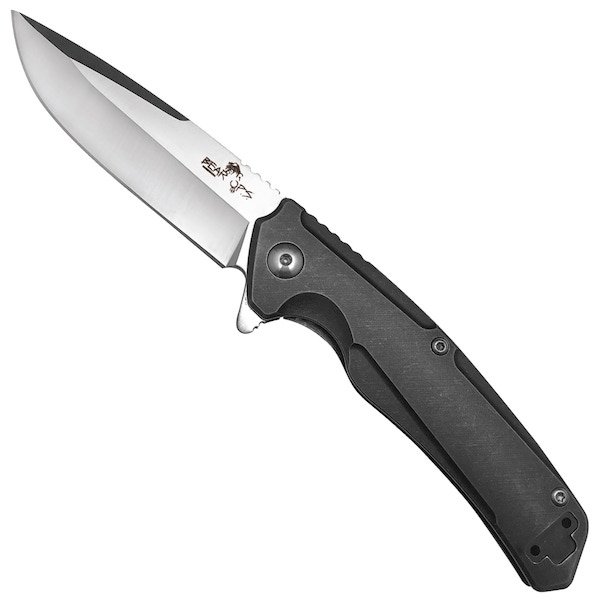 BEAR & SON MC-700-TI-S 4" Titanium Flipper S35VN with Pocket Clip - Bear Archery
