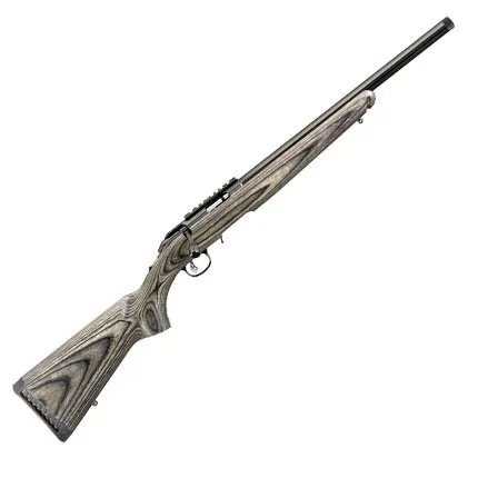 Ruger American Rimfire Target 22 WMR 18 In Threaded Black Laminate 8349
