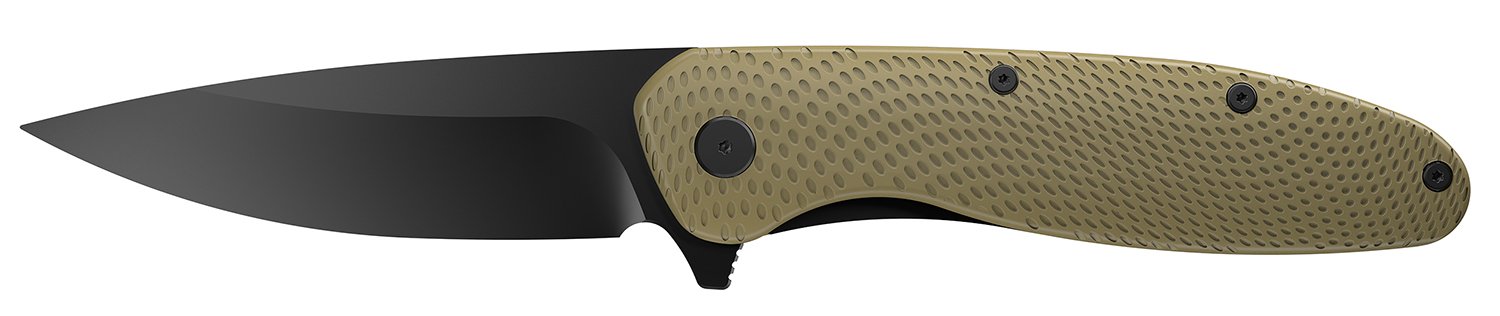 Outdoor Edge Viddux Folder 3.15 In Blade Green VD1C