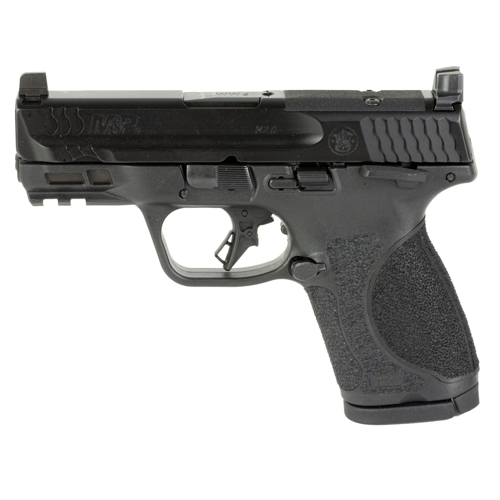 Smith & Wesson M&P M2.0 Compact 9mm 3.6in Barrel 15+1 Striker-Fired - Smith & Wesson - 9mm